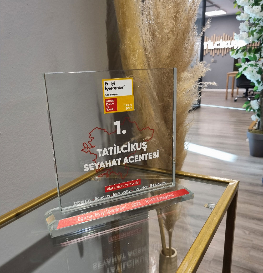 Tatilcikuş Great Place To Work Ödülü